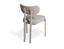 Nova Dining Chair - Dove Legs - Shell Fabric