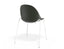 Pebble Chair Olive Green with Shell Seat