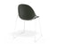 Pebble Chair Olive Green with Shell Seat
