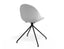 Pebble Chair White Upholstered Vintage Seat