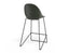 Pebble Olive Green Stool Shell Seat