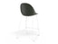 Pebble Olive Green Stool Shell Seat