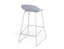 Pop Stool - Powder Blue Frame and Shell Seat 