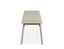 Roku Bench 120cm - Outdoor - Latte - Bench with Sandy Grey Cushion