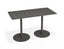 Roku Rectangle Cafe Table - Outdoor - Charcoal