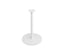 Roku Cafe Table Base  and  Pole 71cm - Outdoor - White - 55cm Base 