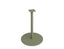 Roku Cafe Table Base & Pole 71cm - Outdoor - Eucalyptus Green
