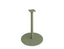 Roku Cafe Table Base  and  Pole 71cm - Outdoor - Eucalyptus Green - 55cm Base 