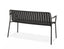 Roku Garden Bench 125cm - Outdoor - Charcoal