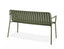 Roku Garden Bench 125cm - Outdoor - Eucalyptus Green