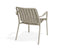 Roku Lounge Chair - Outdoor - Latte - Chair with Sandy Grey Cushion