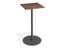 Roku Spotted Gum High Bar Table - Outdoor - Charcoal - 66 x 66 Top