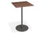 Roku Spotted Gum High Bar Table - Outdoor - Charcoal - 66 x 66 Top