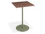 Roku Spotted Gum High Bar Table - Outdoor - Eucalyptus Green