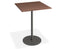 Roku Spotted Gum High Bar Table - Outdoor - Charcoal - 66 x 66 Top