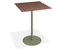 Roku Spotted Gum High Bar Table - Outdoor - Eucalyptus Green