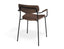 Rylie Armchair - Walnut - Upholstered