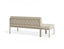 Seville Config F - 2 Seater Sofa - Latte - Outdoor