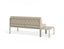 Seville Config F - 2 Seater Sofa - Latte - Outdoor