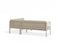 Seville Config G Corner Sofa - Latte - Outdoor