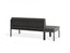 Seville Config F - 2 Seater Sofa - Charcoal - Outdoor