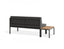 Seville Config F - 2 Seater Sofa - Charcoal - Outdoor