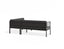 Seville Config G Corner Sofa - Charcoal - Outdoor