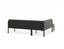 Seville Config H Corner Sofa - Charcoal - Outdoor