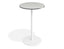 Roku Solara Compact Laminate High Bar Table - Outdoor - White