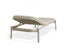 Verano Sun Lounge - Latte - with Side Table