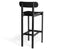 Zara Stool - Black  - 66cm Seat Height (Kitchen Bench height)	
