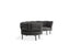 Aluna Sofa Return Ends - Charcoal - Outdoor