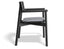Andi Armchair - Black - Custom Upholstered