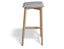 Andi Backless Bar Stool - Natural - Custom Upholstered