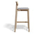 Andi Bar Stool - Natural - Custom Upholstered