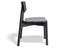 Andi Dining Chair - Black - Custom Upholstered