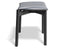 Andi Low Stool - Black - Custom Upholstered