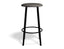 Atlas Bar Stool - Black - Fabric Seat