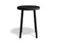 Atlas Low Stool - Black - Black Seat