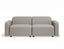 Atticus Modular Sofa - 2 Seater - Oyster Grey