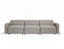 Atticus Modular Sofa - 3 Seater - Oyster Grey