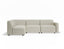 Atticus Modular Sofa - Config A or B Chaise Return - Ivory Cream