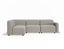 Atticus Modular Sofa - Config A or B Chaise Return - Oyster Grey