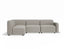 Atticus Modular Sofa - Config A or B Chaise Return - Oyster Grey - Right Chaise Return
