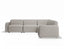 Atticus Modular Sofa - Config C Corner - Oyster Grey