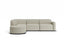 Atticus Modular Sofa - Config D or E Curved Open End - Ivory Cream