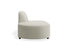 Atticus Modular Sofa Section - Left Open End - Ivory Cream