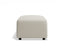 Atticus Ottoman - Ivory Cream