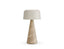 Aura Small Solar Lamp - Outdoor - Latte - Travertine