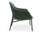 Core Lounge Chair - 4 Post Base - Green